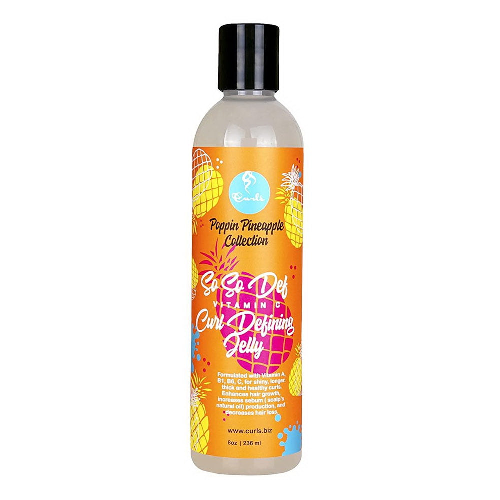 Curls Poppin Pineapple So So Def Vitamin C Curl Defining Jelly, 8 Oz
